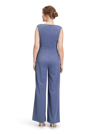 Vincy jumpsuit Tansanit Blue - Dresses Boutique B.V.