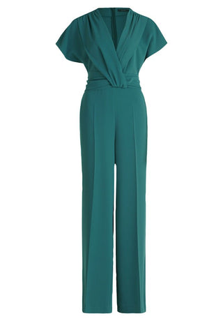 Vinny jumpsuit Dark Emerald - Dresses Boutique B.V.