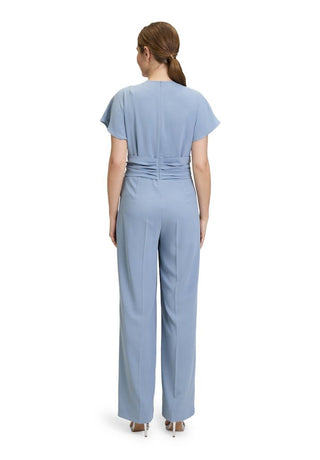 Vinny jumpsuit Light steel blue - Dresses Boutique B.V.