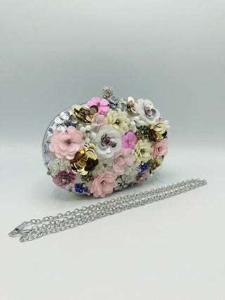 Viteral clutch Silver - Dresses Boutique B.V.