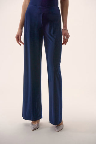 Wide leg pants Midnight blue - Dresses Boutique B.V.