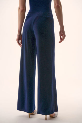 Wide leg pants Midnight blue - Dresses Boutique B.V.