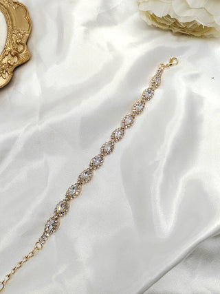 Zirconium strass bracelet - Dresses Boutique B.V.