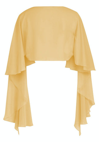 Chiffon cape bolero - Dresses Boutique B.V.