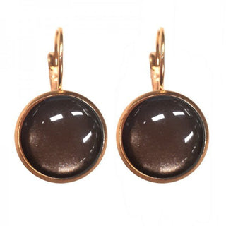 Coffee Brown dots - Dresses Boutique B.V.