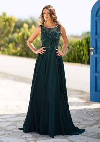 Effia dress Botanical green - Dresses Boutique B.V.