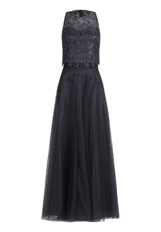Evening lace chiffon dress - Dresses Boutique B.V.