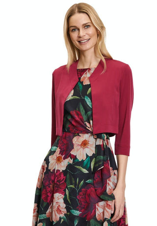 Jersey blzr jacket Ruby red - Dresses Boutique B.V.