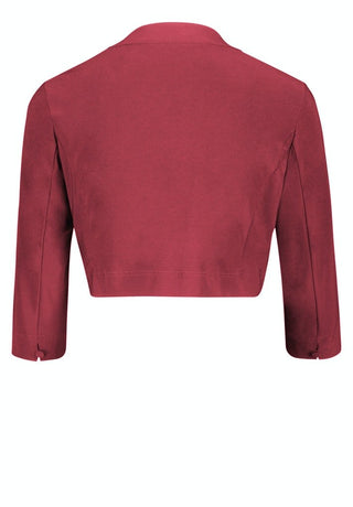 Jersey blzr jacket Ruby red - Dresses Boutique B.V.