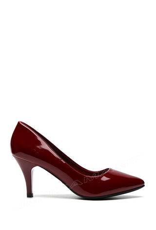 Lak pump Bordeaux - Dresses Boutique B.V.