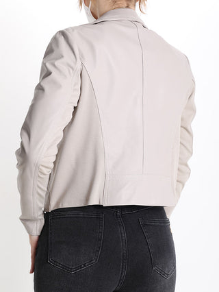 Leather biker jacket - Dresses Boutique B.V.