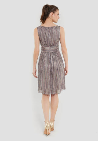 Lurex cocktail jurk Oldpink - Dresses Boutique B.V.