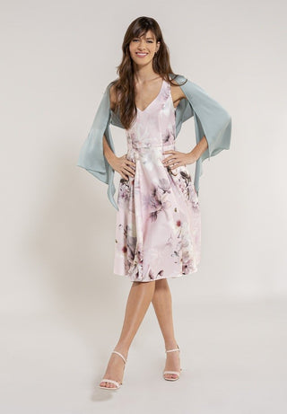 Satijn chiffon stola - Dresses Boutique B.V.