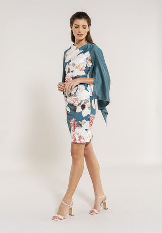 Satijn chiffon stola - Dresses Boutique B.V.