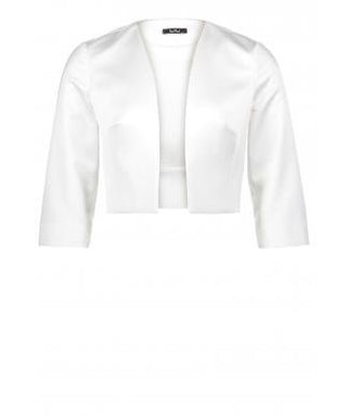 Satin bolero Vera Mont White - Dresses Boutique B.V.