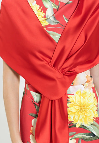 Satin stola WS22 - Dresses Boutique B.V.