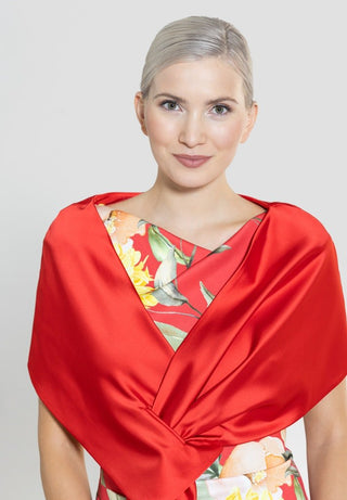 Satin stola WS22 - Dresses Boutique B.V.