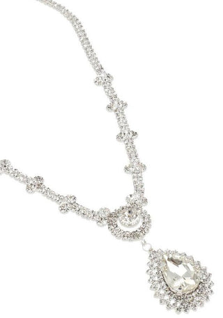 Set Necklace and Earrings with rhinestones 1 - Dresses Boutique B.V.