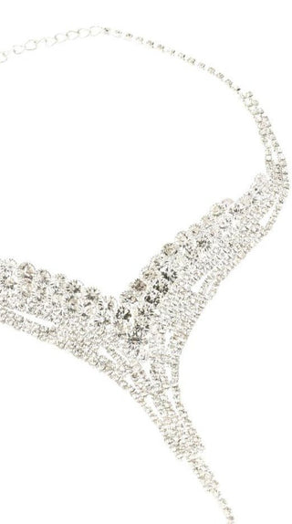 Set Necklace and Earrings with rhinestones 2 - Dresses Boutique B.V.