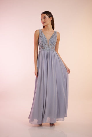 Stella dress Steel Blue - Dresses Boutique B.V.