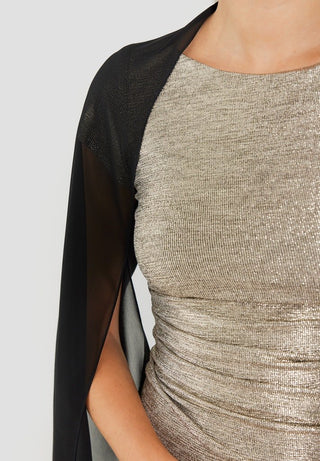 Thin chiffon stole Black - Dresses Boutique B.V.